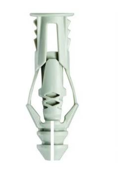 Anchor TRIPLE-GRIP 6mm white+screw+drill bit 6mm 15pcs, 16kg